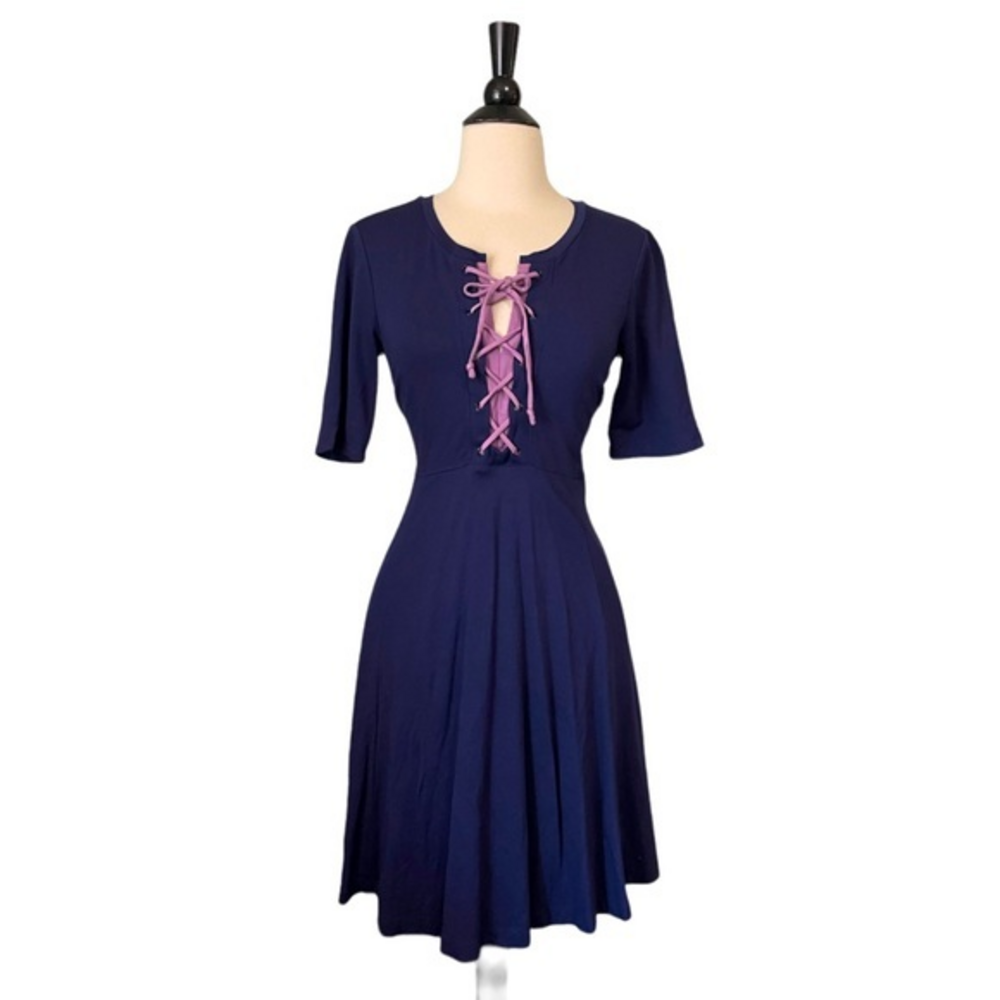 Anthropologie Maeve Fit And Flare Dress XS